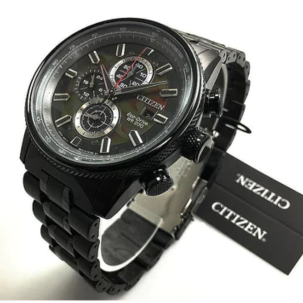 NEW Citizen Navihawk 43mm Black Watch